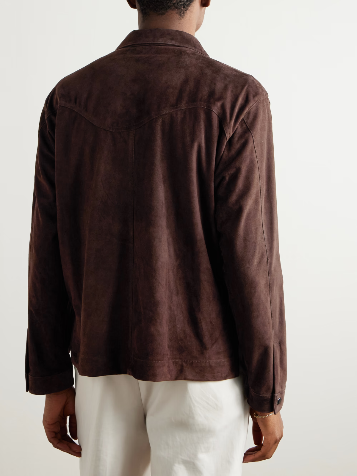 Back of jacket