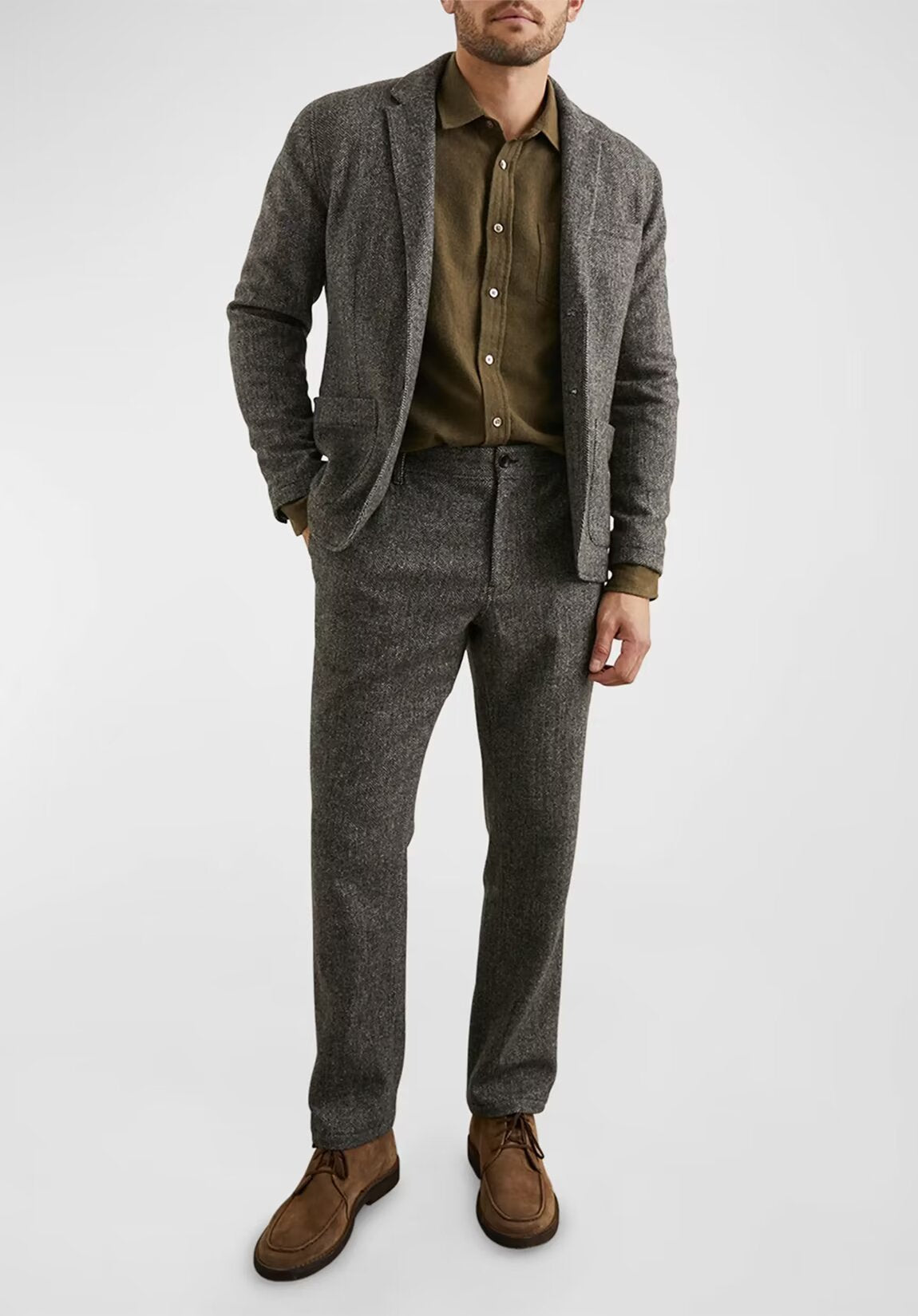 Men's tweed pants