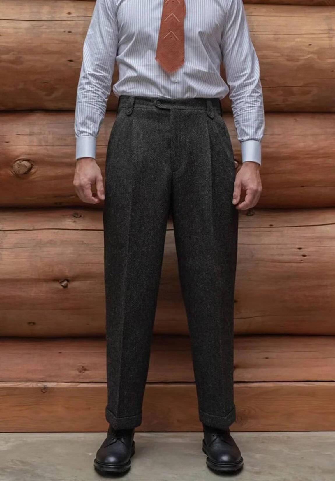 Men's tweed pants