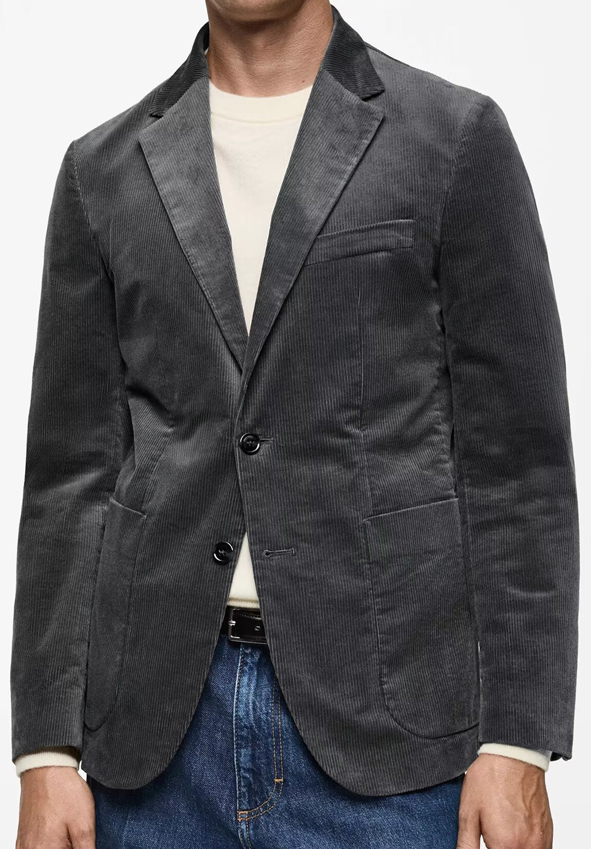 Men's brown corduroy jacket