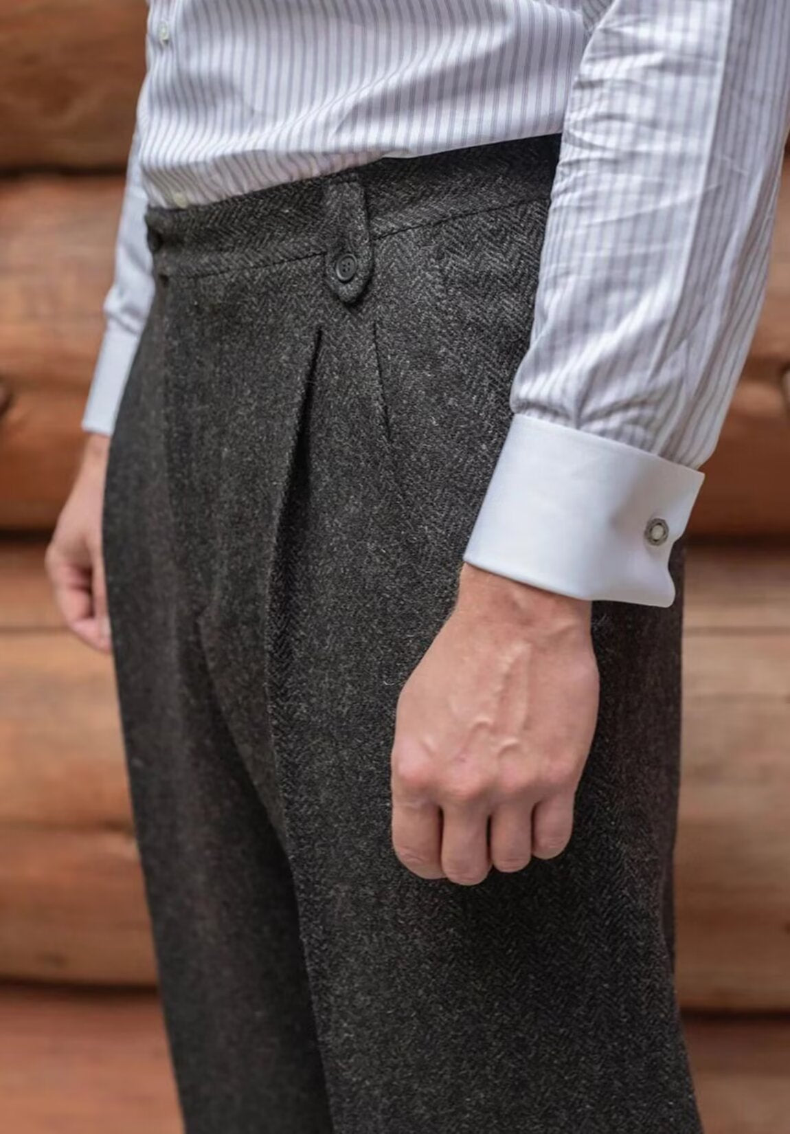 Men's tweed pants