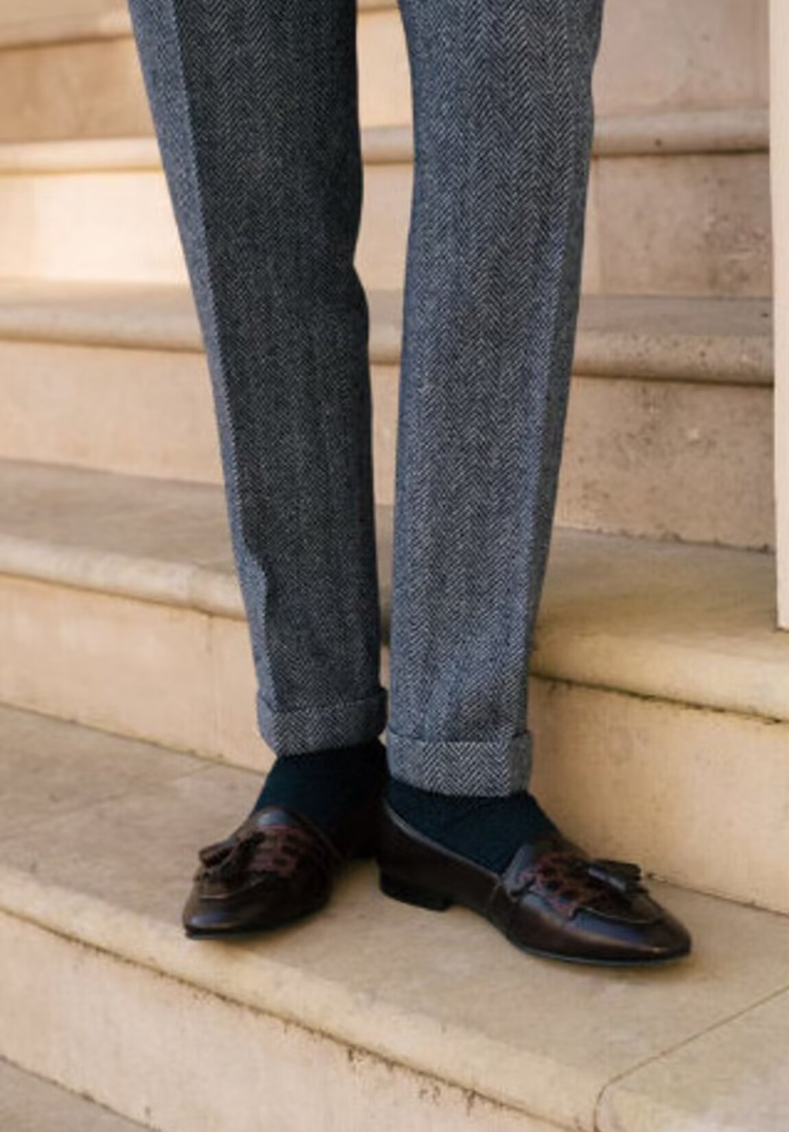 Men's tweed pants