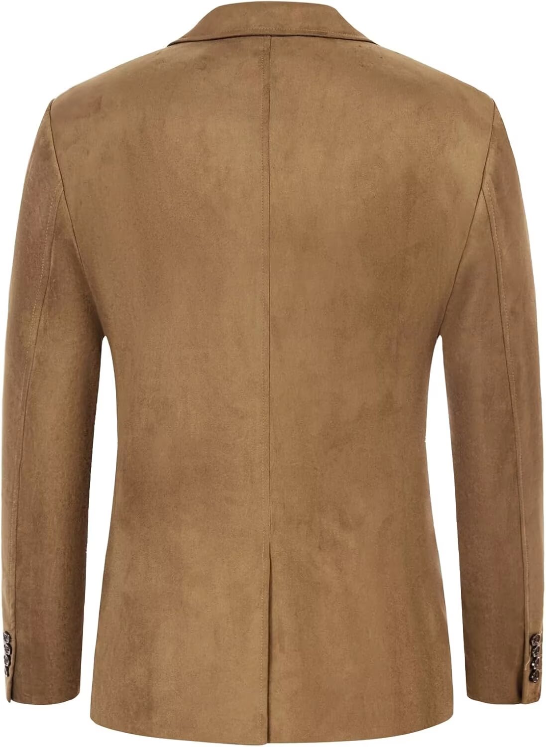 men's suede blazer in dark grey