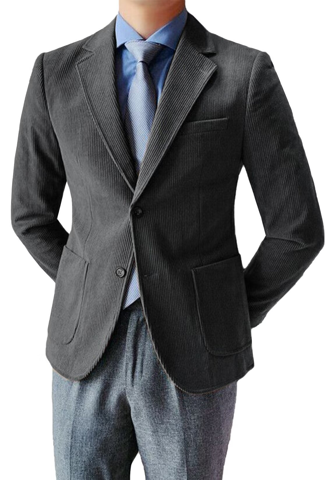 Men's brown corduroy jacket
