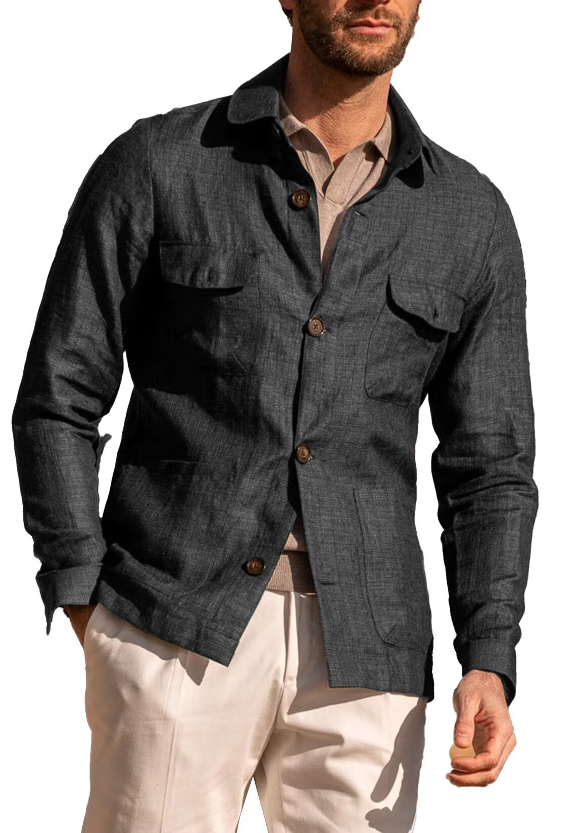  men¡¯s linen jacket 