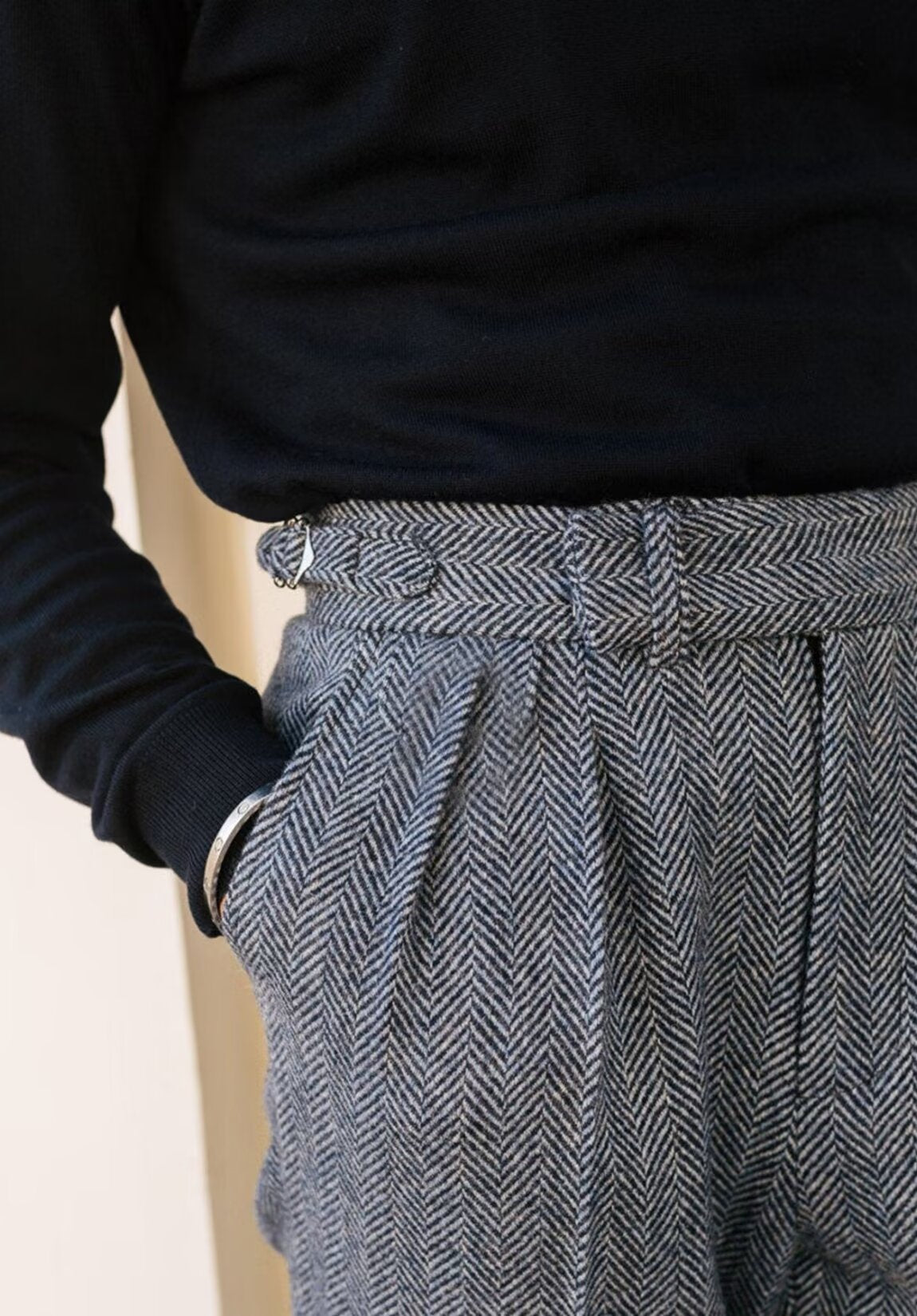 Men's tweed pants