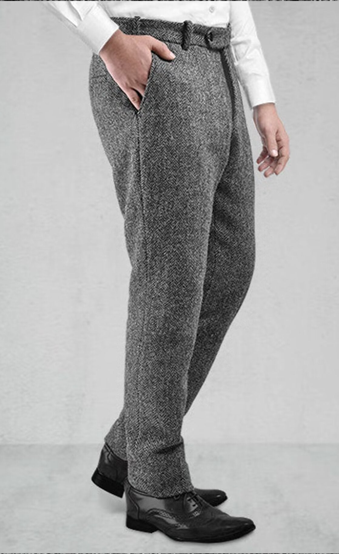Men's tweed pants