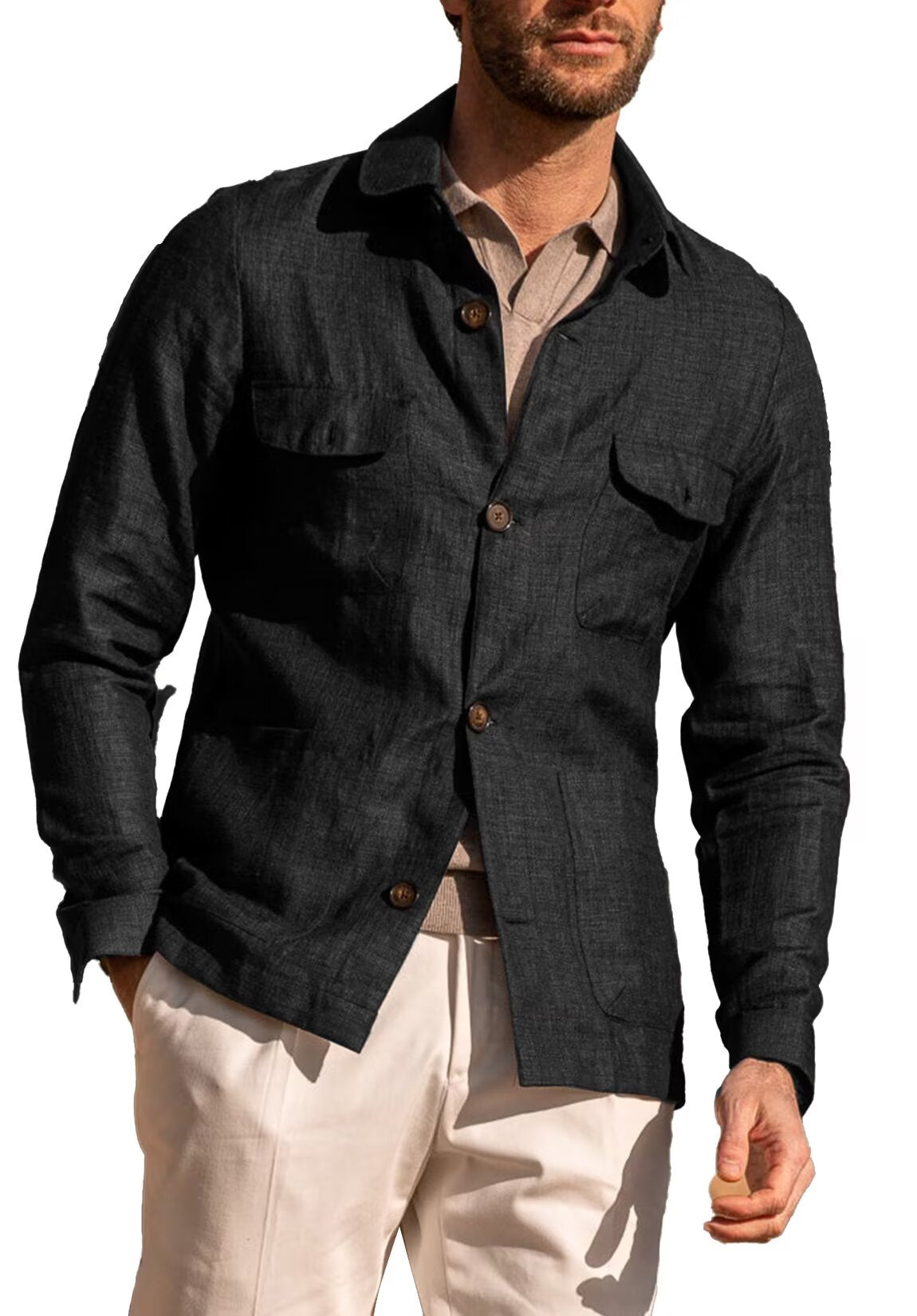  men¡¯s linen jacket 