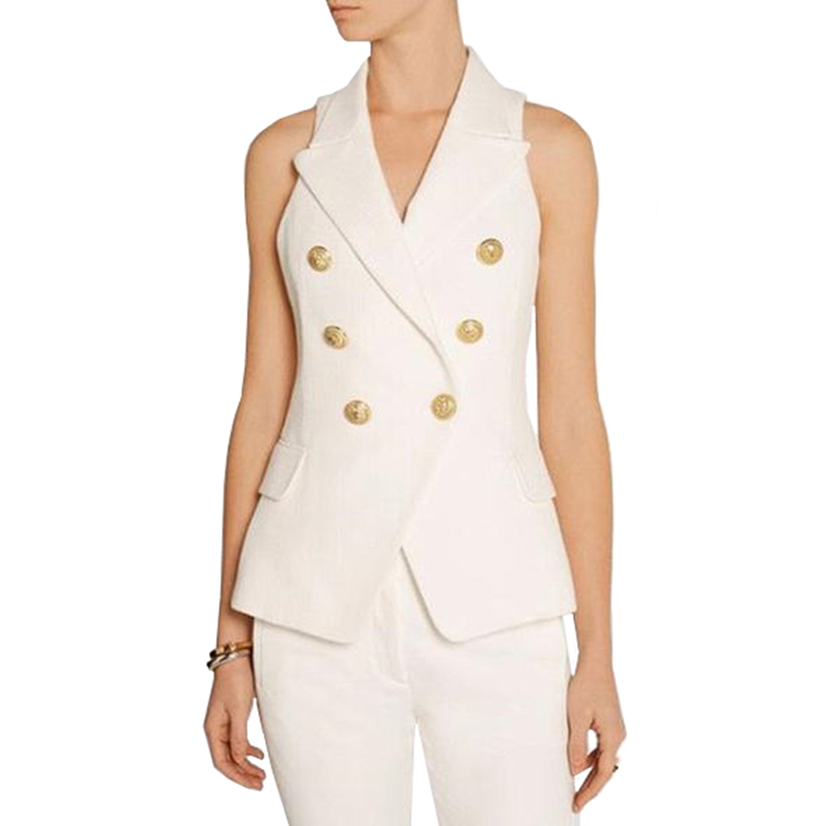 Women's ivory vest 